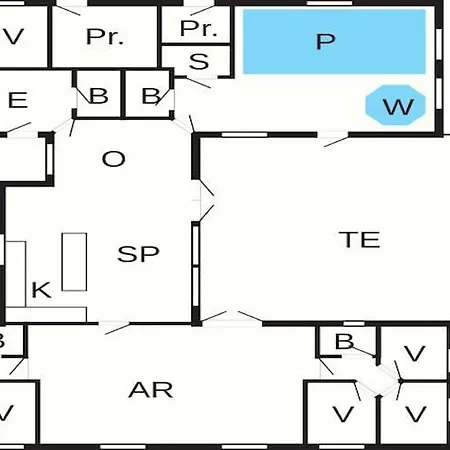 24 Person In Hasselberg 度假居 卡珀尔恩